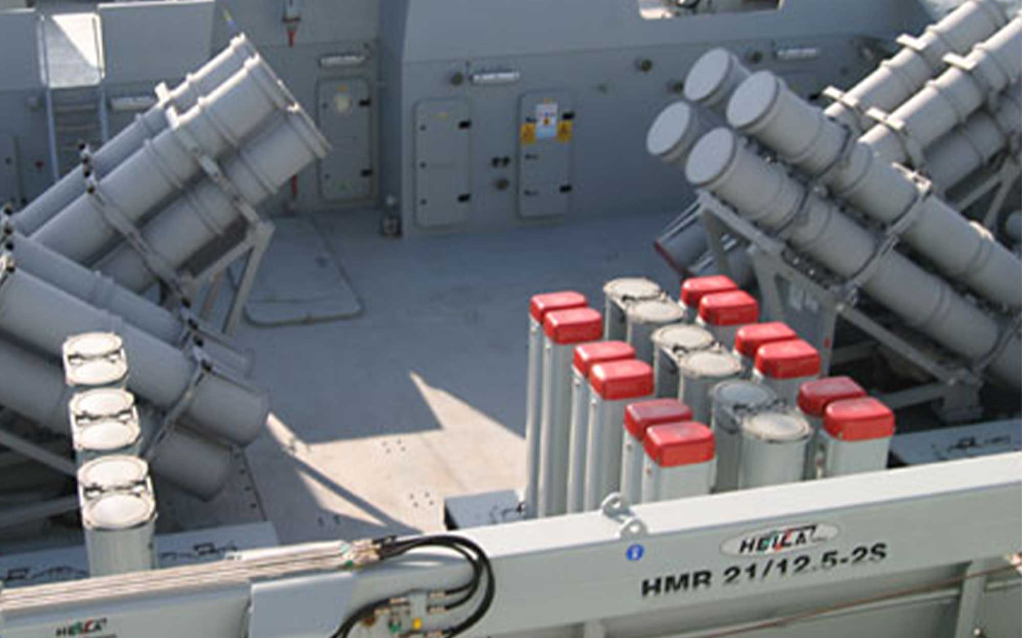 Baynunah Corvette Raytheon MK56 Launcher